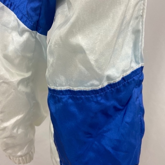 Reebok 90s Blue White Size Medium Track Jacket - Picture 7 of 14